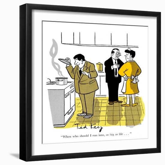 Hazel Cartoon-Ted Key-Framed Giclee Print