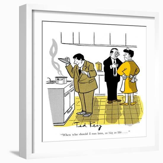 Hazel Cartoon-Ted Key-Framed Giclee Print