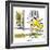 Hazel Cartoon-Ted Key-Framed Giclee Print