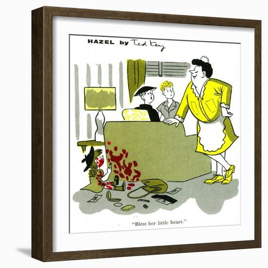 Hazel Cartoon-Ted Key-Framed Giclee Print