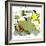 Hazel Cartoon-Ted Key-Framed Giclee Print