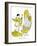 Hazel Cartoon-Ted Key-Framed Giclee Print