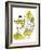 Hazel Cartoon-Ted Key-Framed Giclee Print