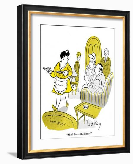 Hazel Cartoon-Ted Key-Framed Giclee Print