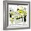 Hazel Cartoon-Ted Key-Framed Giclee Print