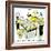 Hazel Cartoon-Ted Key-Framed Giclee Print