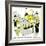 Hazel Cartoon-Ted Key-Framed Giclee Print