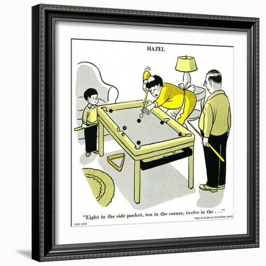 Hazel Cartoon-Ted Key-Framed Giclee Print