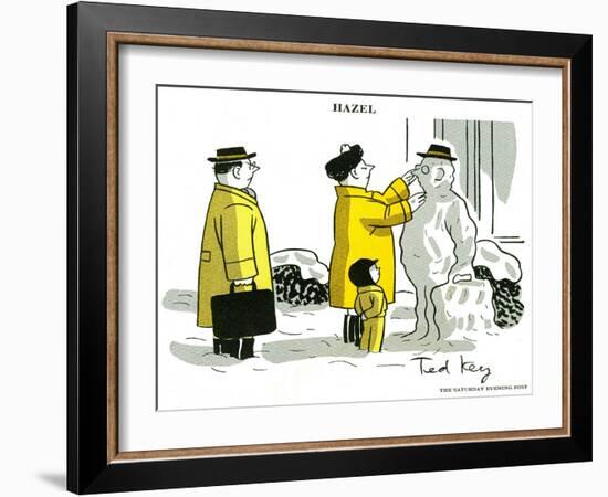 Hazel Cartoon-Ted Key-Framed Giclee Print