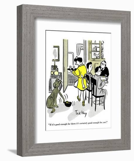 Hazel Cartoon-Ted Key-Framed Giclee Print