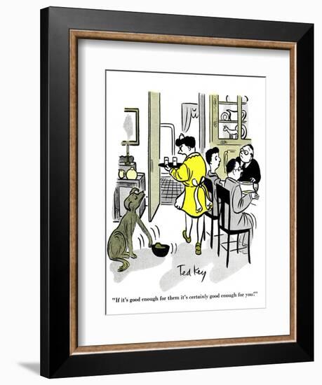 Hazel Cartoon-Ted Key-Framed Giclee Print