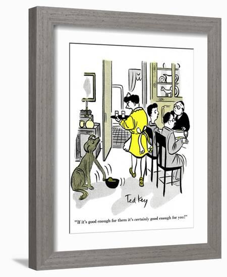 Hazel Cartoon-Ted Key-Framed Giclee Print