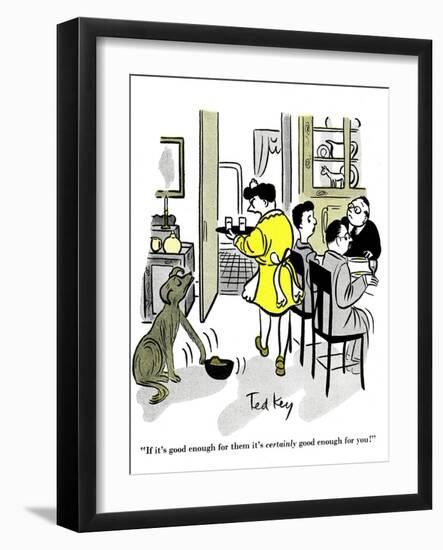 Hazel Cartoon-Ted Key-Framed Giclee Print