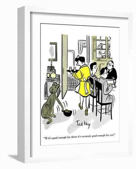 Hazel Cartoon-Ted Key-Framed Giclee Print