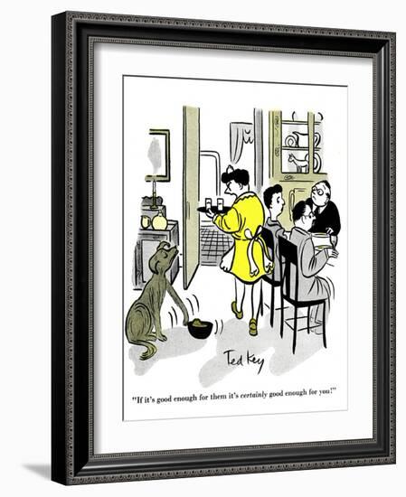 Hazel Cartoon-Ted Key-Framed Giclee Print