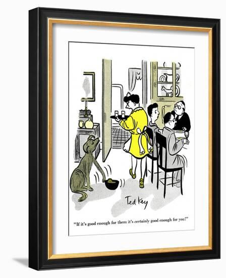 Hazel Cartoon-Ted Key-Framed Giclee Print