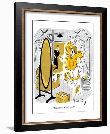 Hazel Cartoon-Ted Key-Framed Giclee Print