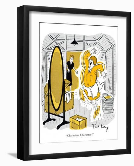 Hazel Cartoon-Ted Key-Framed Giclee Print