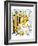 Hazel Cartoon-Ted Key-Framed Giclee Print