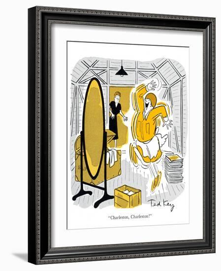 Hazel Cartoon-Ted Key-Framed Giclee Print