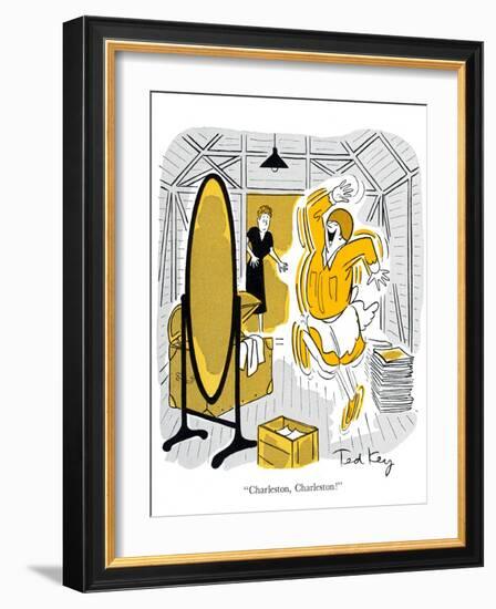 Hazel Cartoon-Ted Key-Framed Giclee Print