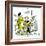 Hazel Cartoon-Ted Key-Framed Giclee Print