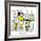 Hazel Cartoon-Ted Key-Framed Giclee Print