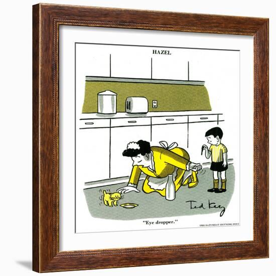 Hazel Cartoon-Ted Key-Framed Giclee Print