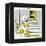 Hazel Cartoon-Ted Key-Framed Premier Image Canvas