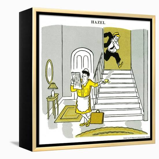 Hazel Cartoon-Ted Key-Framed Premier Image Canvas