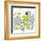 Hazel Cartoon-Ted Key-Framed Giclee Print