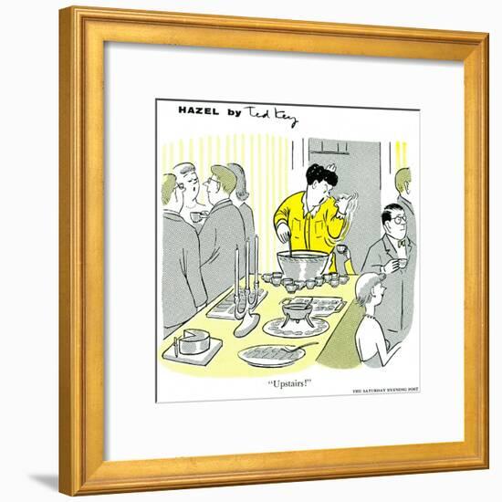 Hazel Cartoon-Ted Key-Framed Giclee Print