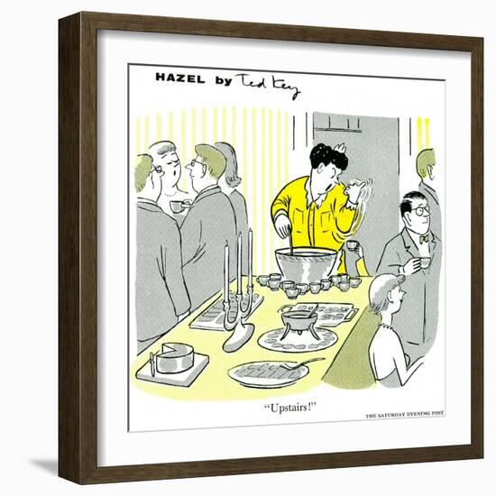 Hazel Cartoon-Ted Key-Framed Giclee Print