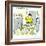 Hazel Cartoon-Ted Key-Framed Giclee Print