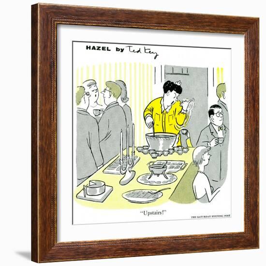 Hazel Cartoon-Ted Key-Framed Giclee Print