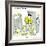 Hazel Cartoon-Ted Key-Framed Giclee Print