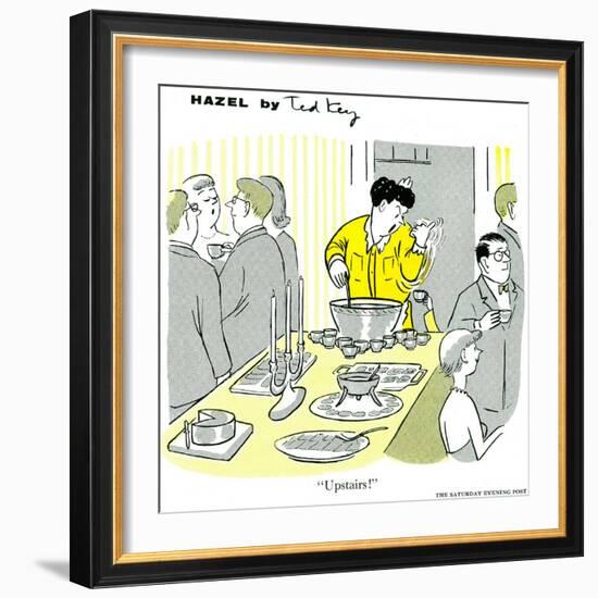 Hazel Cartoon-Ted Key-Framed Giclee Print