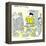 Hazel Cartoon-Ted Key-Framed Premier Image Canvas