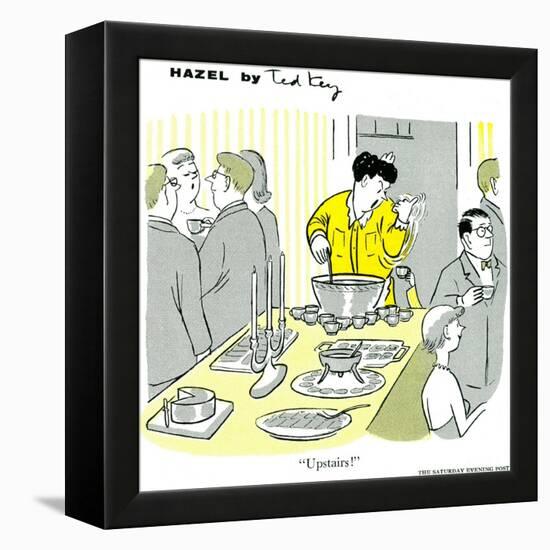 Hazel Cartoon-Ted Key-Framed Premier Image Canvas