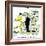 Hazel Cartoon-Ted Key-Framed Giclee Print