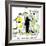 Hazel Cartoon-Ted Key-Framed Giclee Print