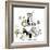 Hazel Cartoon-Ted Key-Framed Giclee Print