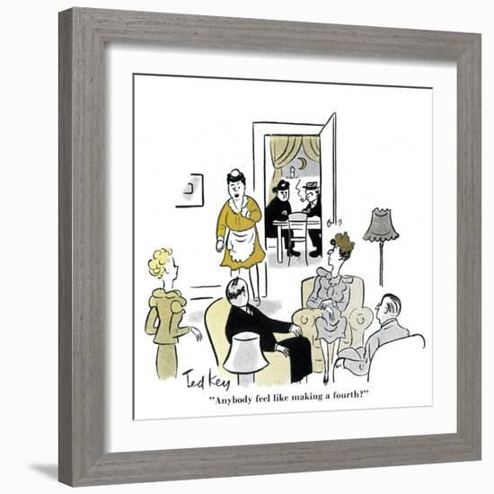 Hazel Cartoon-Ted Key-Framed Giclee Print