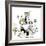 Hazel Cartoon-Ted Key-Framed Giclee Print