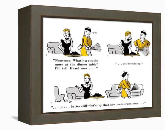 Hazel Cartoon-Ted Key-Framed Premier Image Canvas