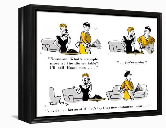 Hazel Cartoon-Ted Key-Framed Premier Image Canvas