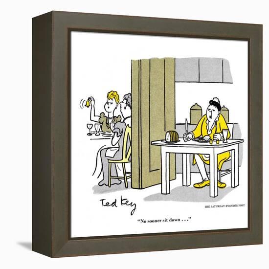 Hazel Cartoon-Ted Key-Framed Premier Image Canvas