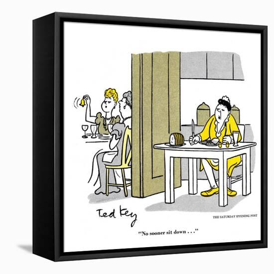 Hazel Cartoon-Ted Key-Framed Premier Image Canvas