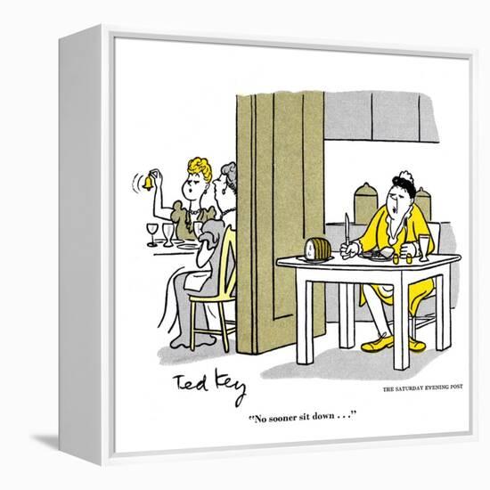 Hazel Cartoon-Ted Key-Framed Premier Image Canvas