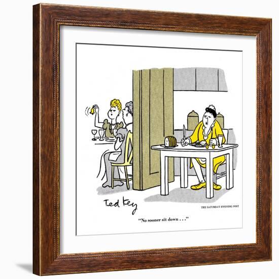 Hazel Cartoon-Ted Key-Framed Giclee Print